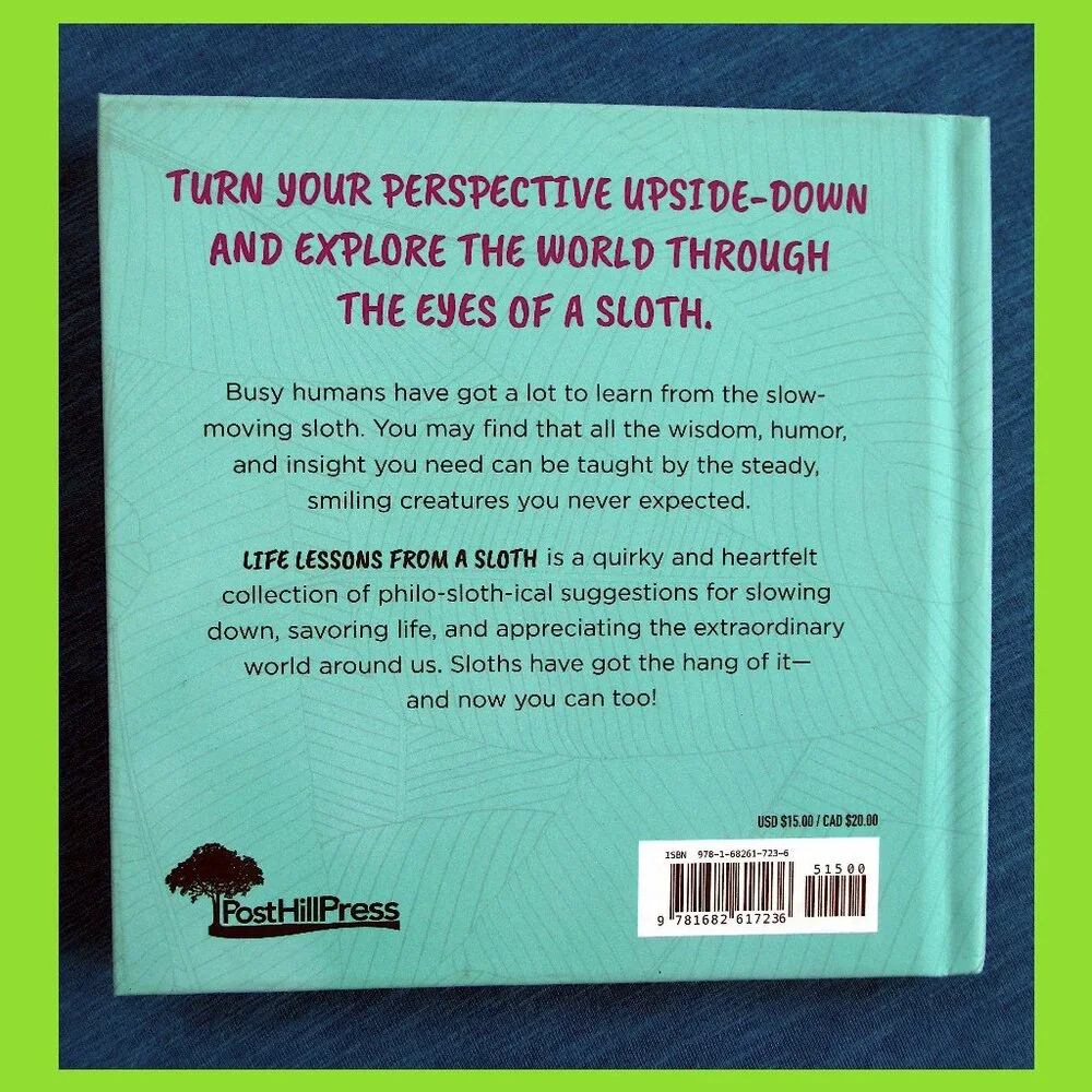 Book: Life Lessons from a Sloth, by Heneghan, Mills, & Sturgeon - Picture 13 of 13
